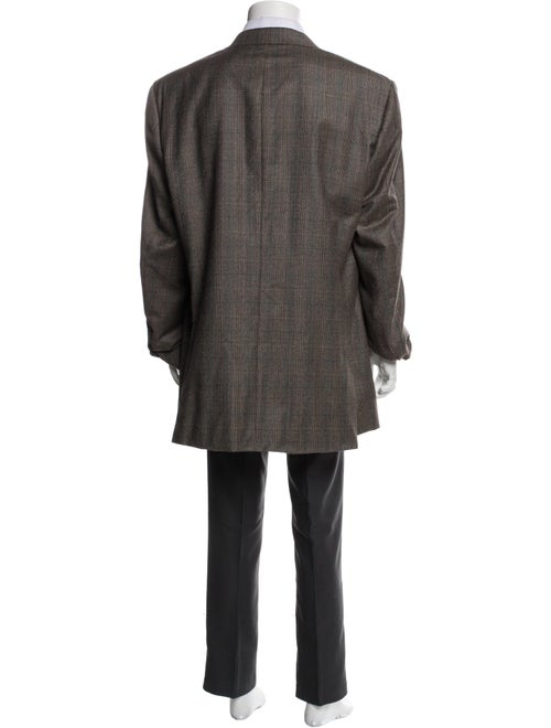 Canali Wool Patterned Blazer