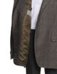 Canali Wool Patterned Blazer