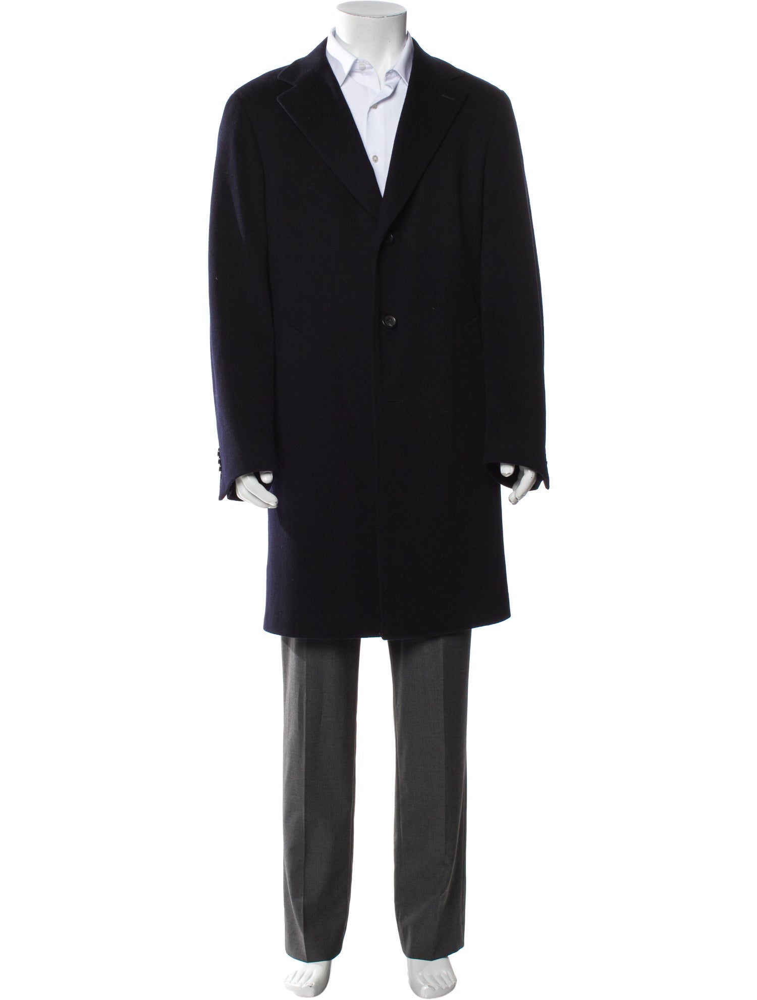 Canali Wool Overcoat