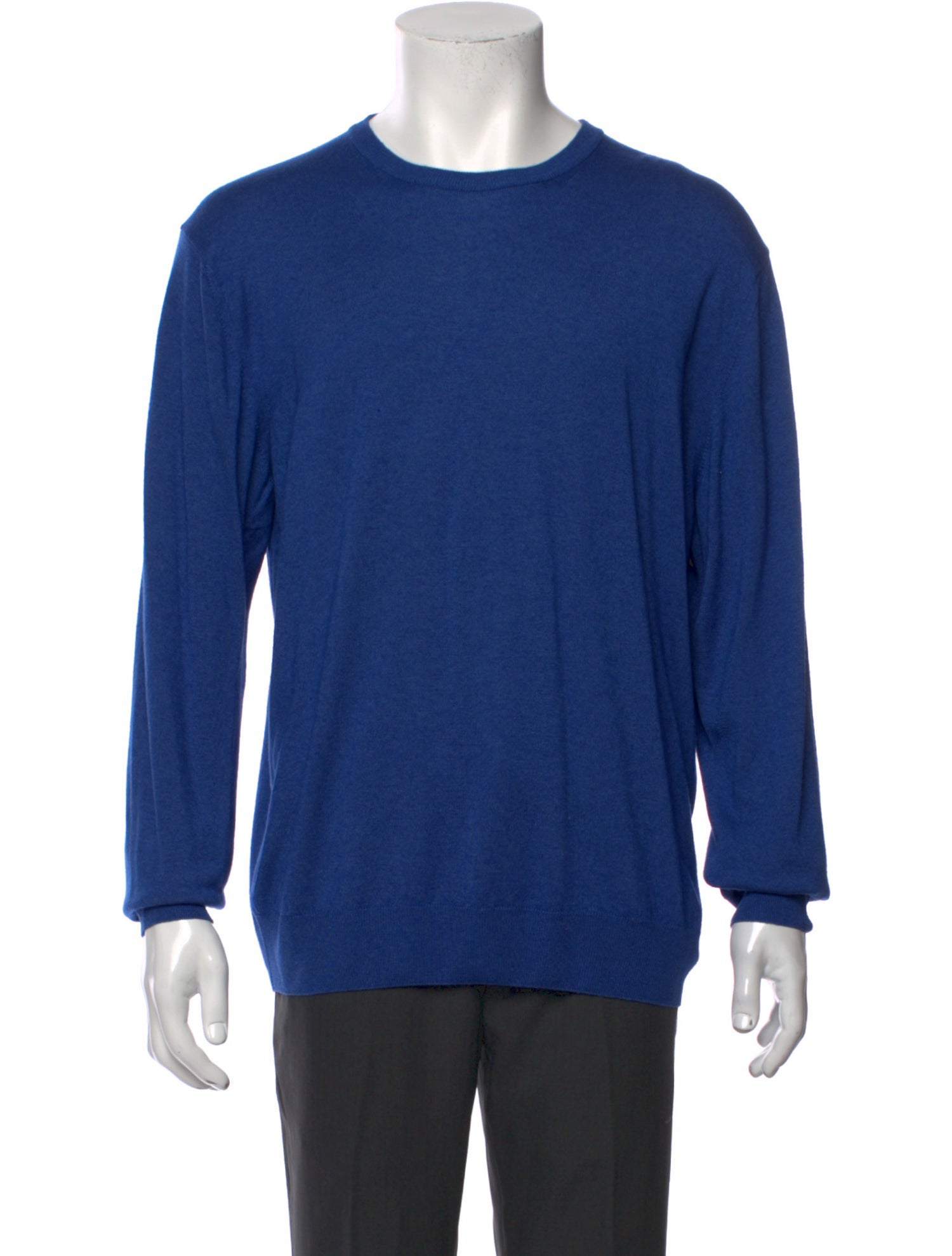 Canali Silk Crew Neck Pullover