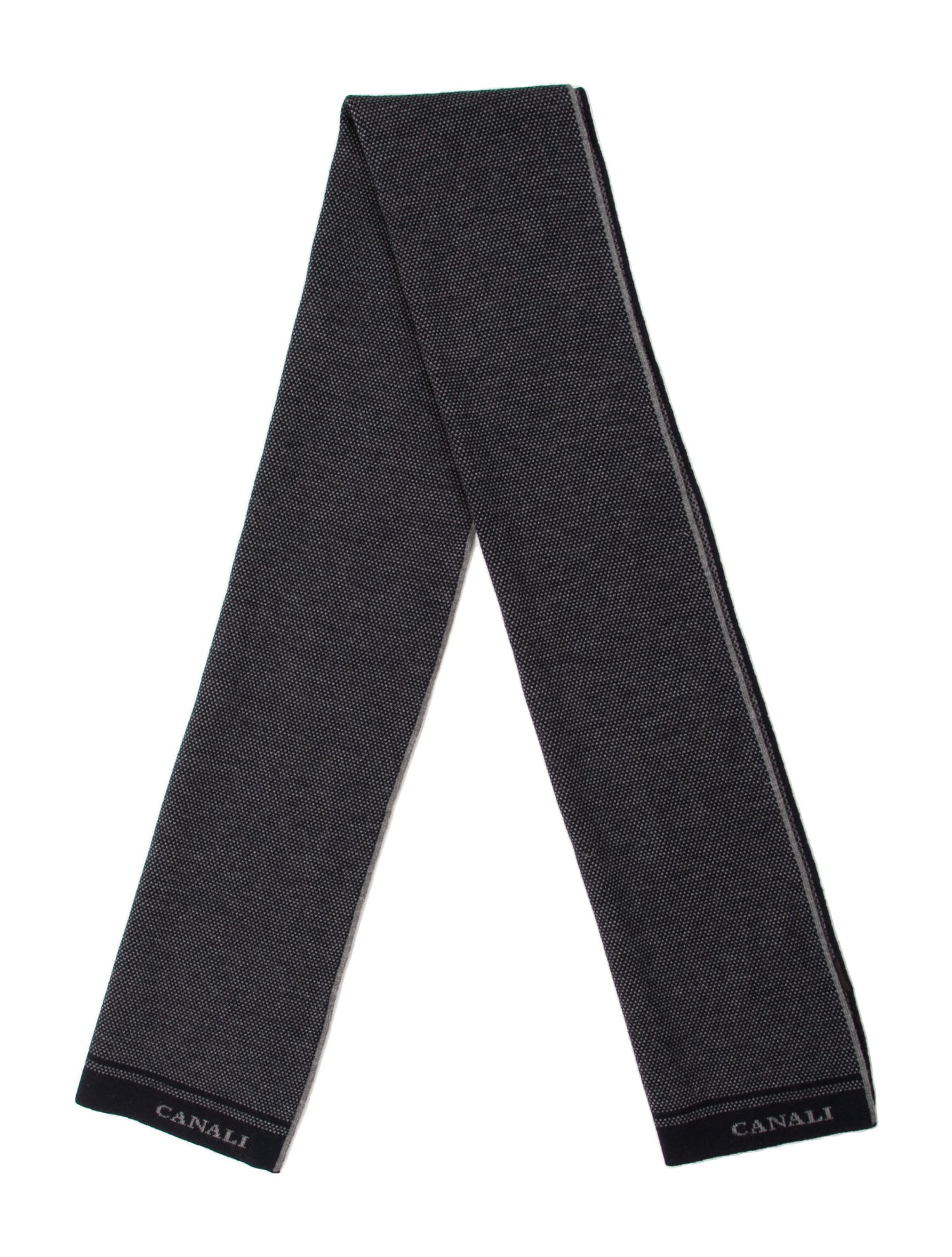 Canali Wool Printed Shawl