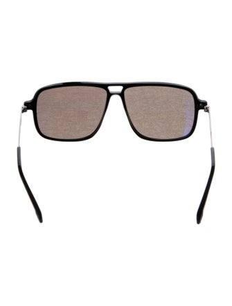 Canali Oversize Tinted Sunglasses