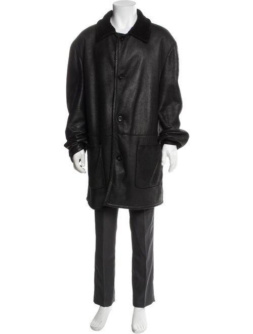 Canali Eel Skin Overcoat