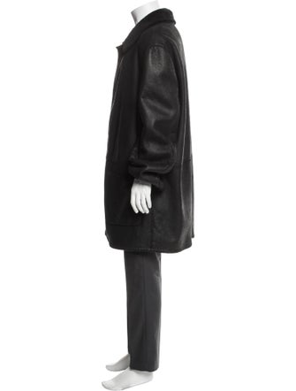 Canali Eel Skin Overcoat