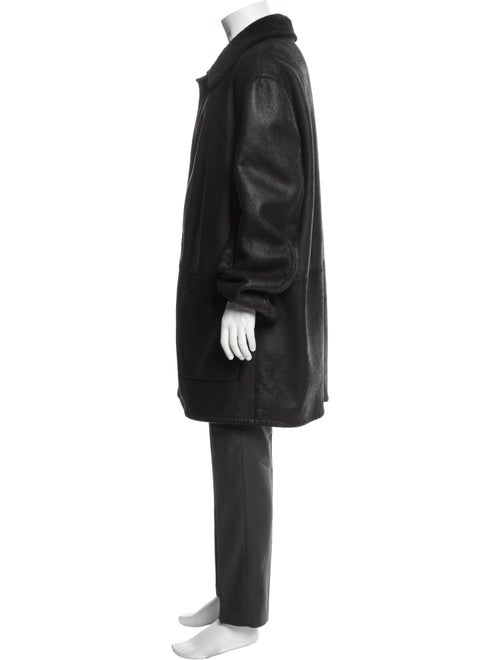 Canali Eel Skin Overcoat