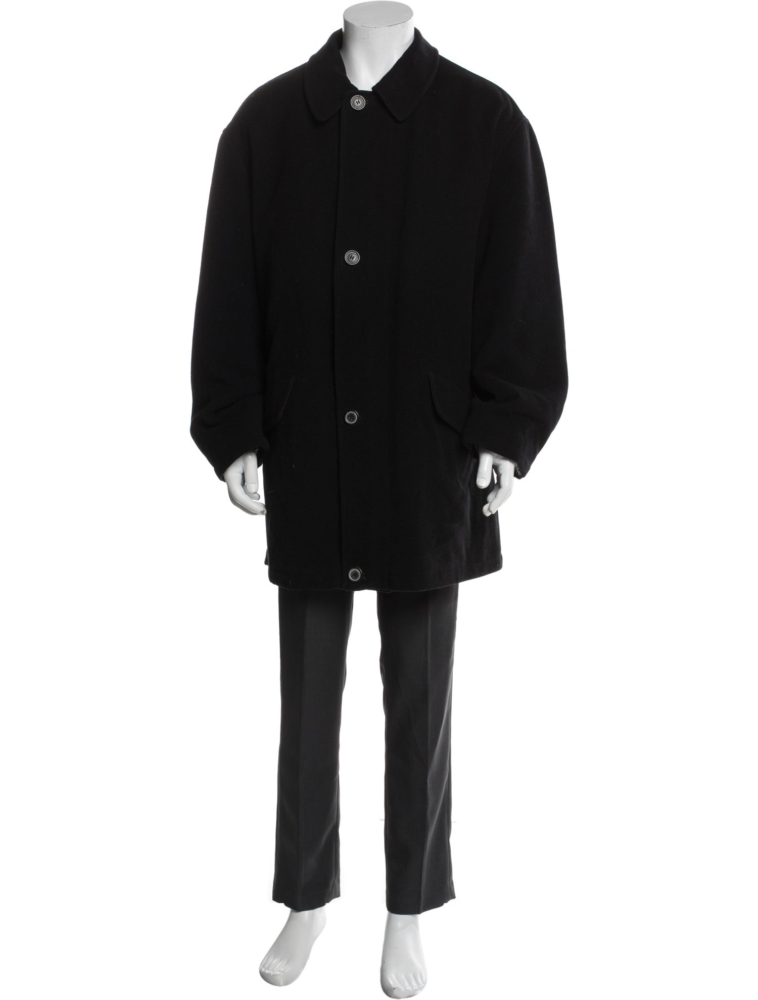 Canali Virgin Wool Overcoat