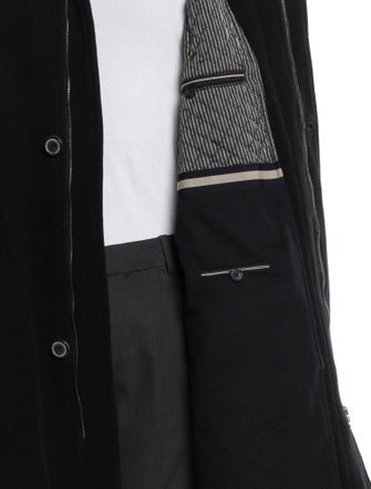 Canali Virgin Wool Overcoat