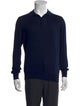Canali Collar Long Sleeve Polo Sweater