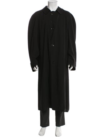 Canali Virgin Wool Trench Coat