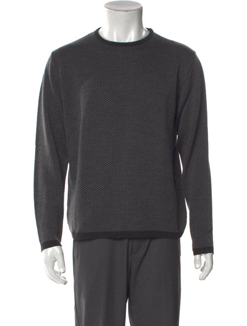 Canali Wool Crew Neck Pullover