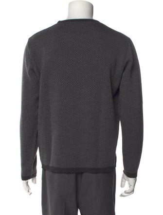 Canali Wool Crew Neck Pullover