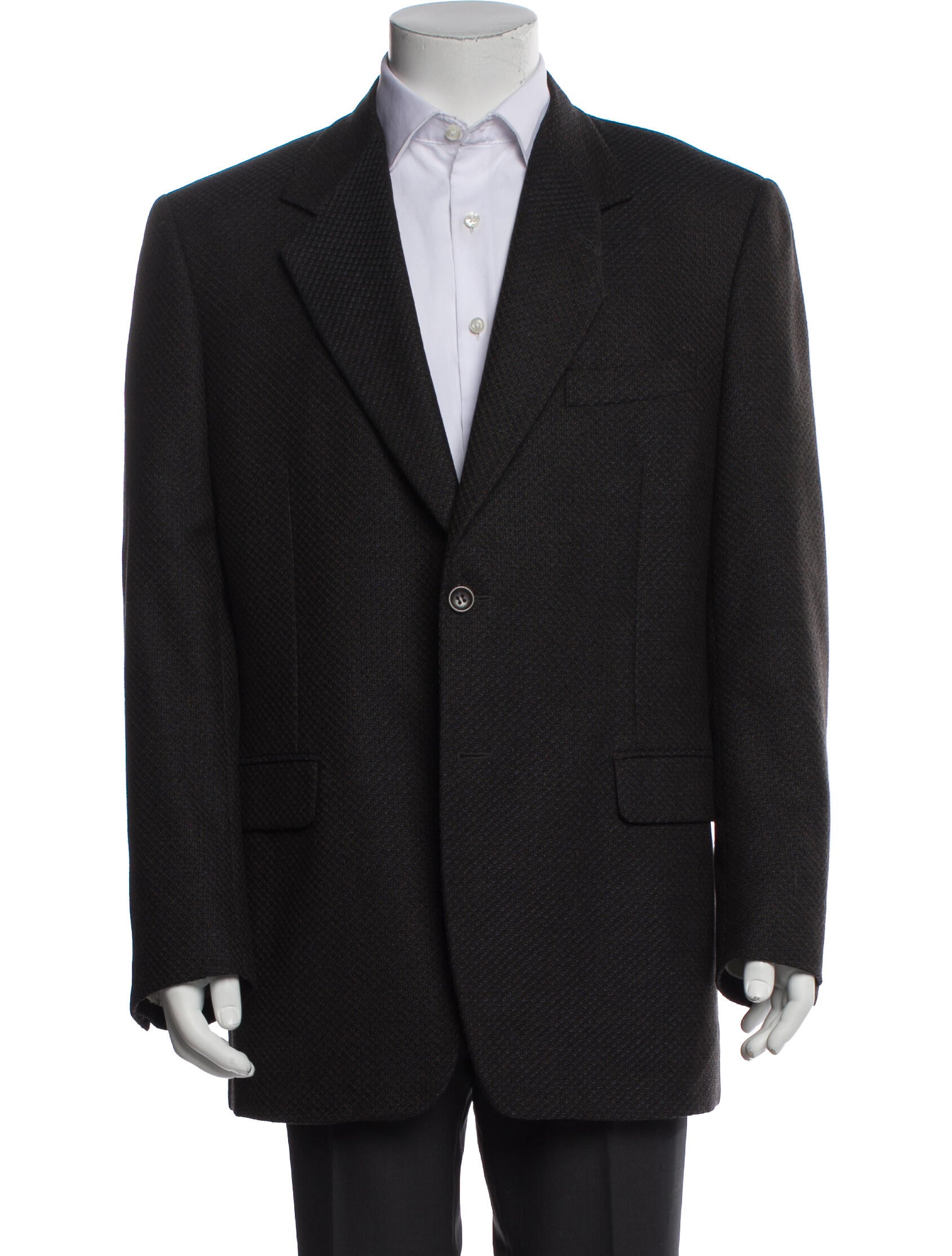 Canali Wool Peacoat