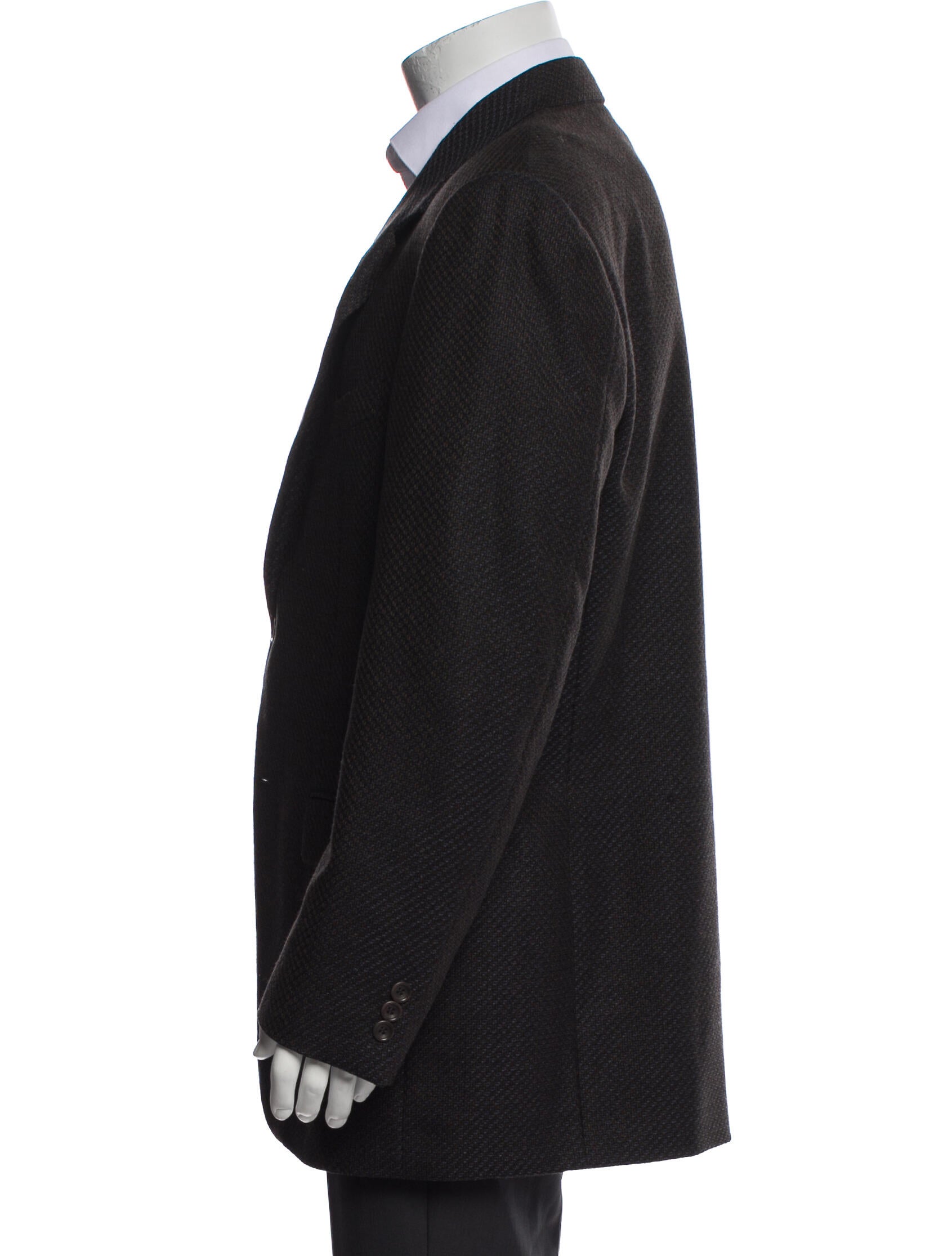 Canali Wool Peacoat