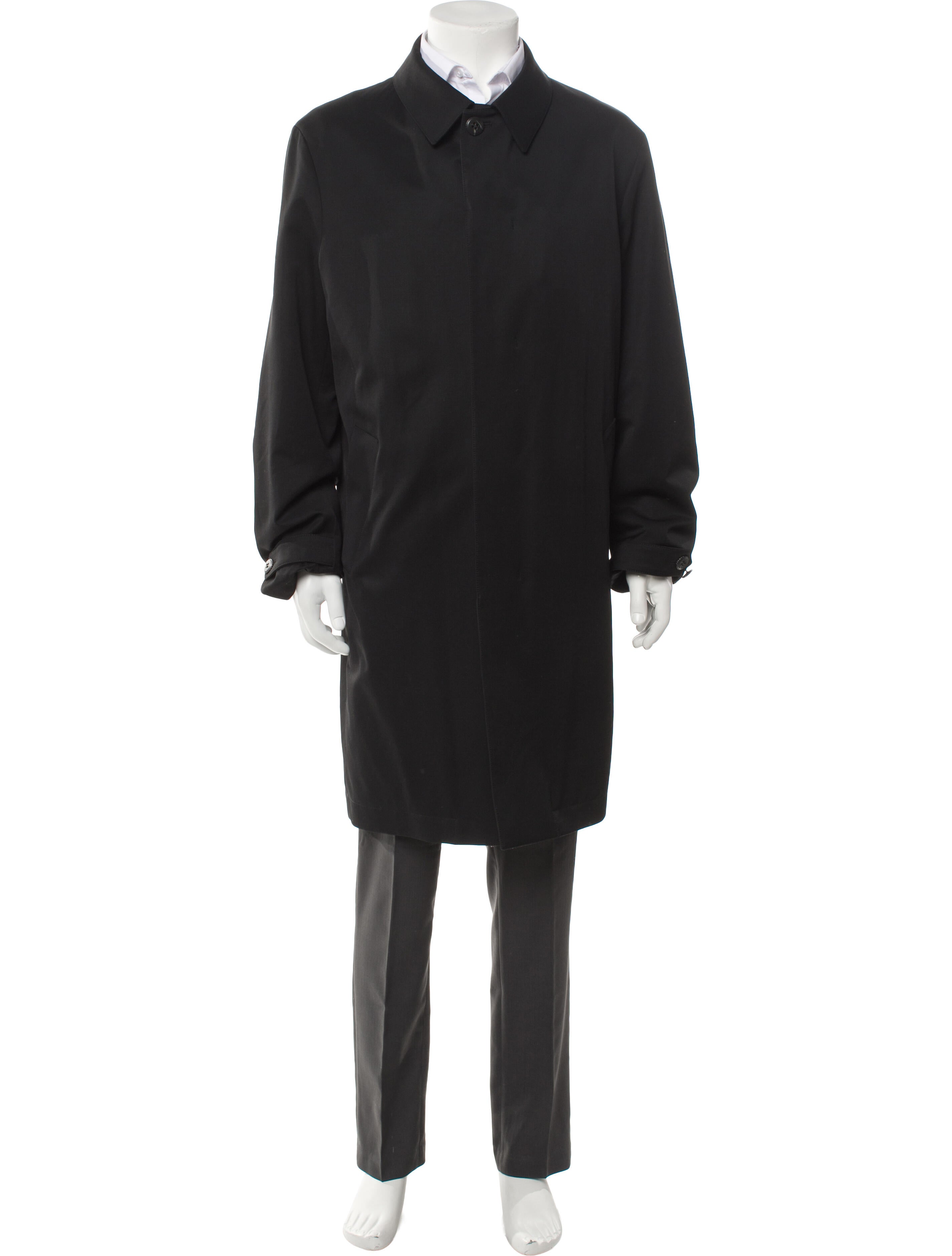 Canali Wool Overcoat