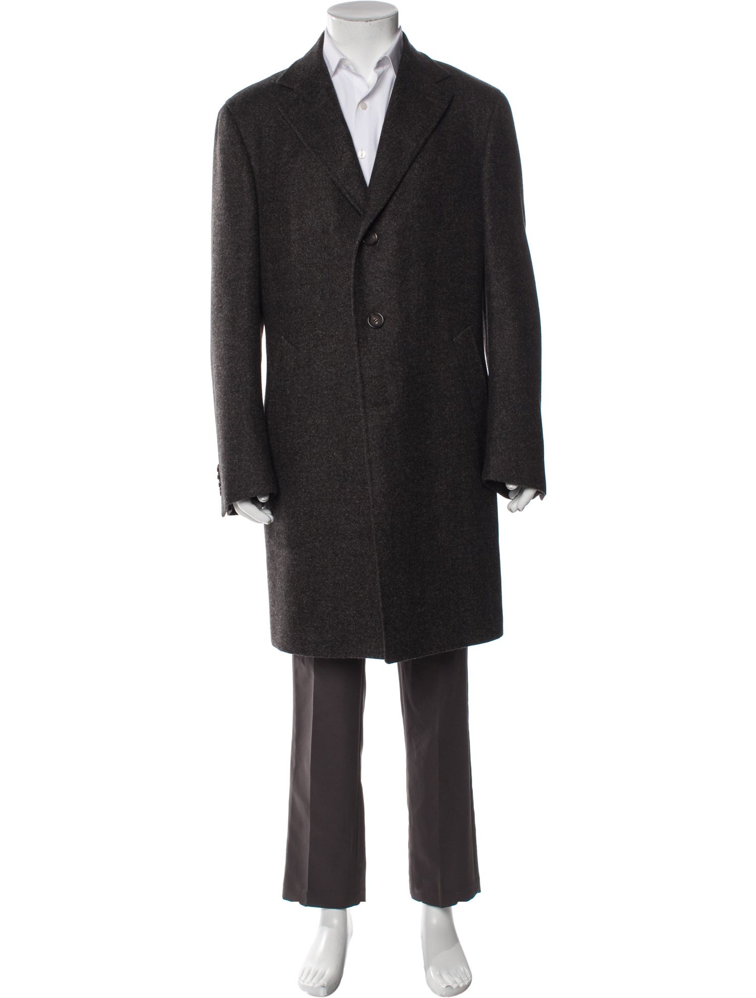 Canali Wool Overcoat