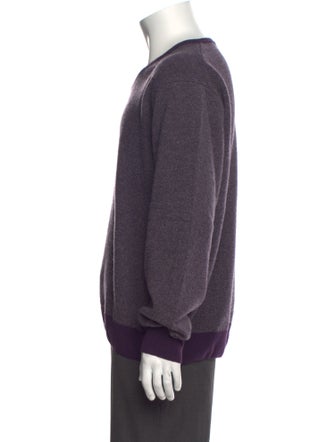 Canali Wool V-Neck Pullover
