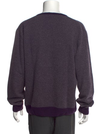 Canali Wool V-Neck Pullover