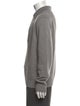 Canali Wool Mock Neck Polo Sweater