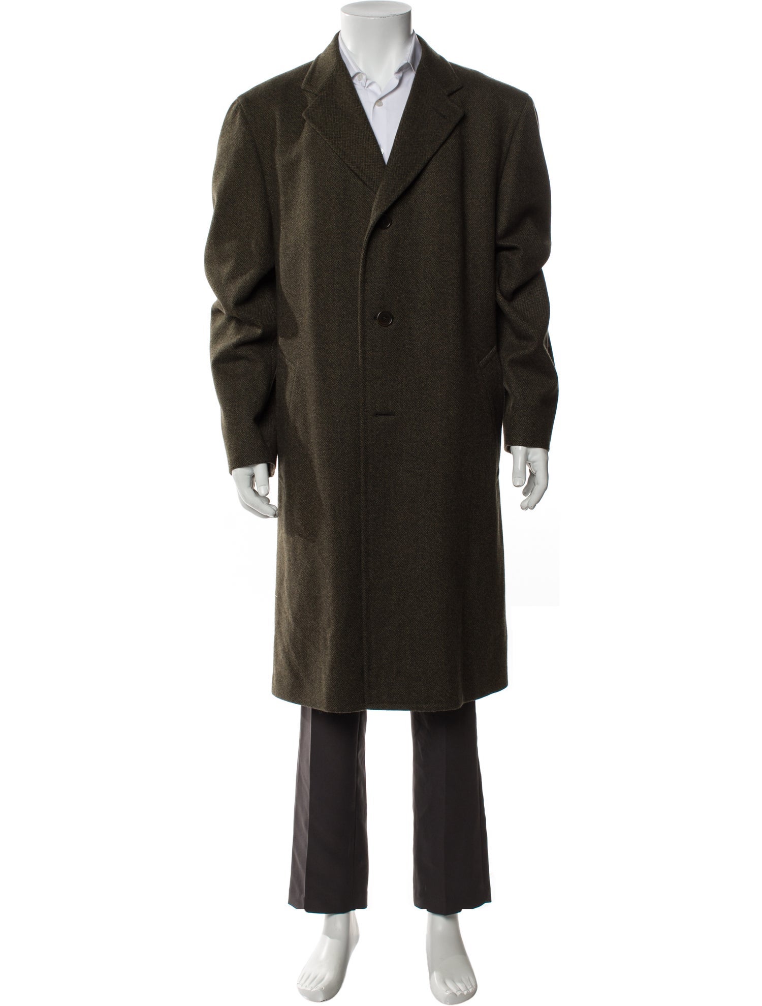 Canali Wool Overcoat