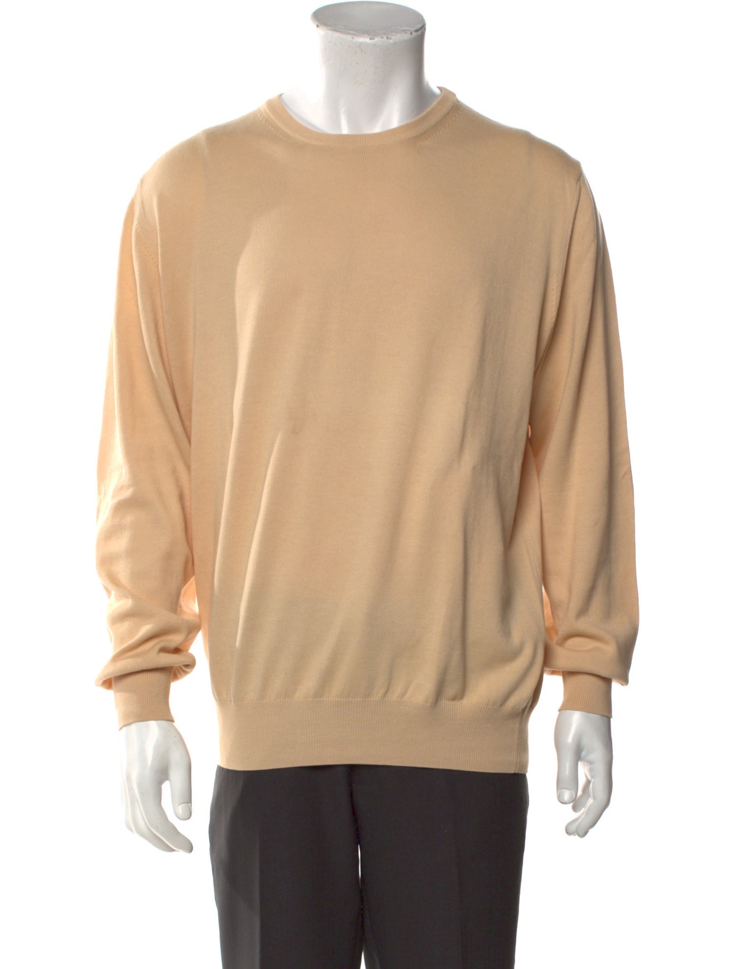 Canali Crew Neck Long Sleeve Pullover
