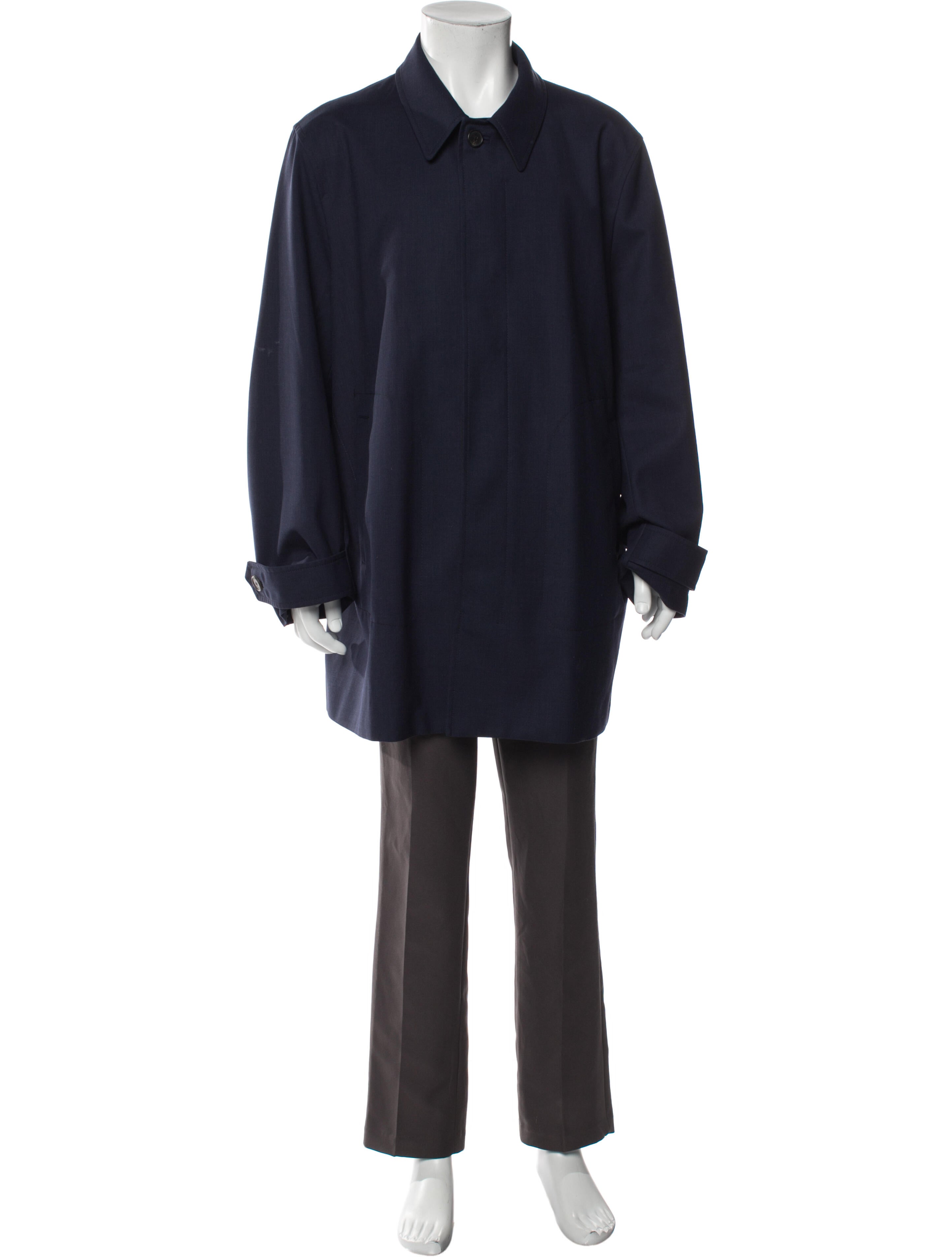 Canali Wool Overcoat