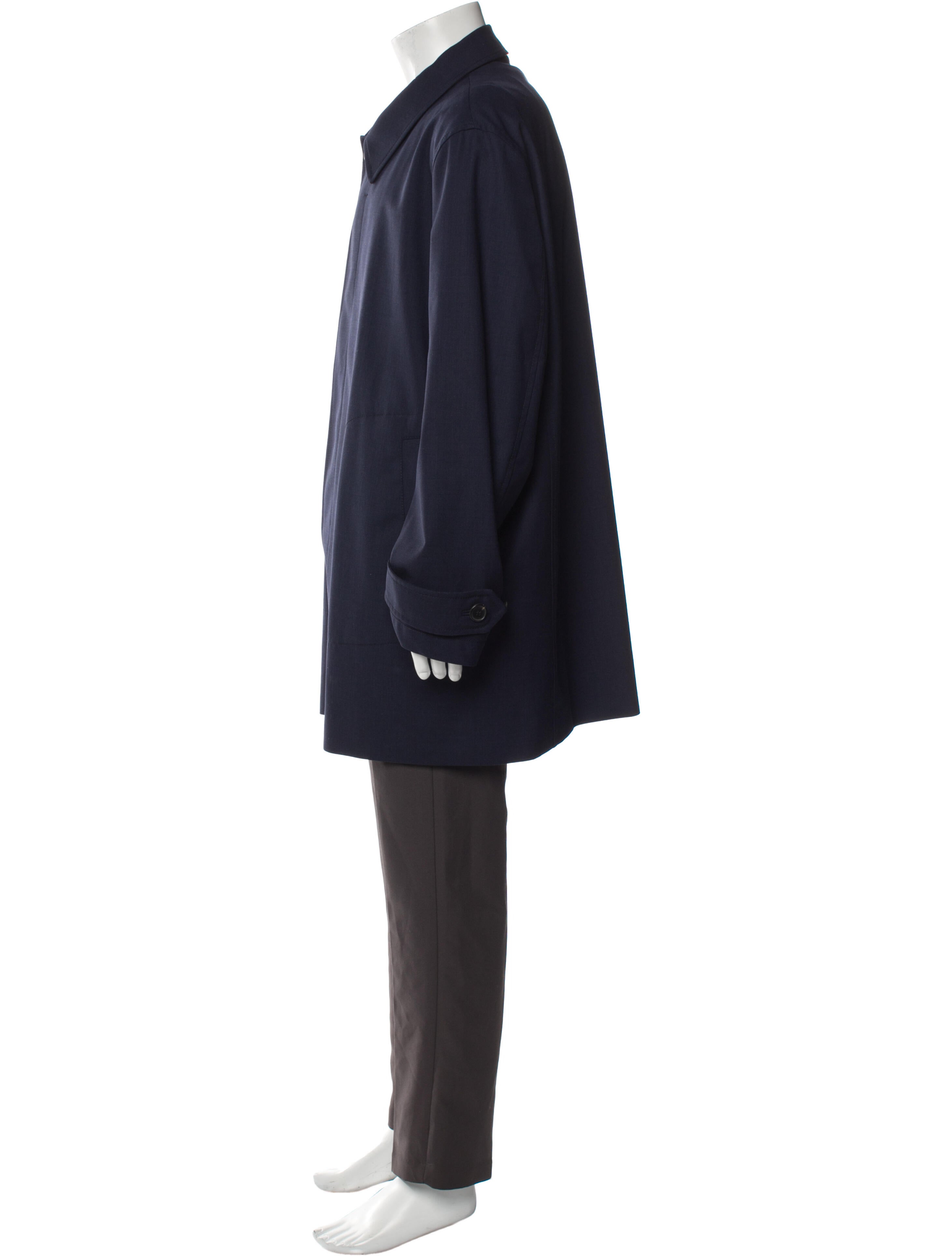 Canali Wool Overcoat