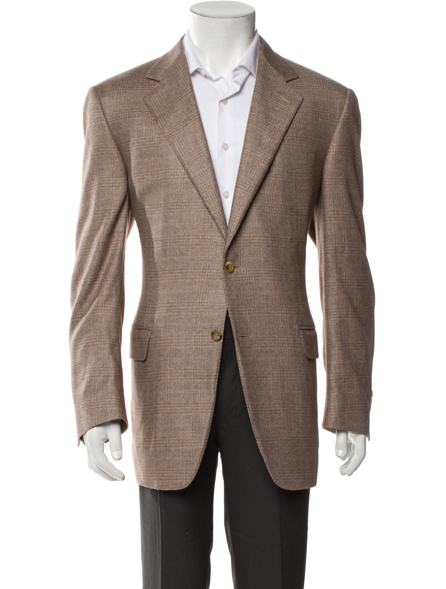 Canali Silk Peacoat
