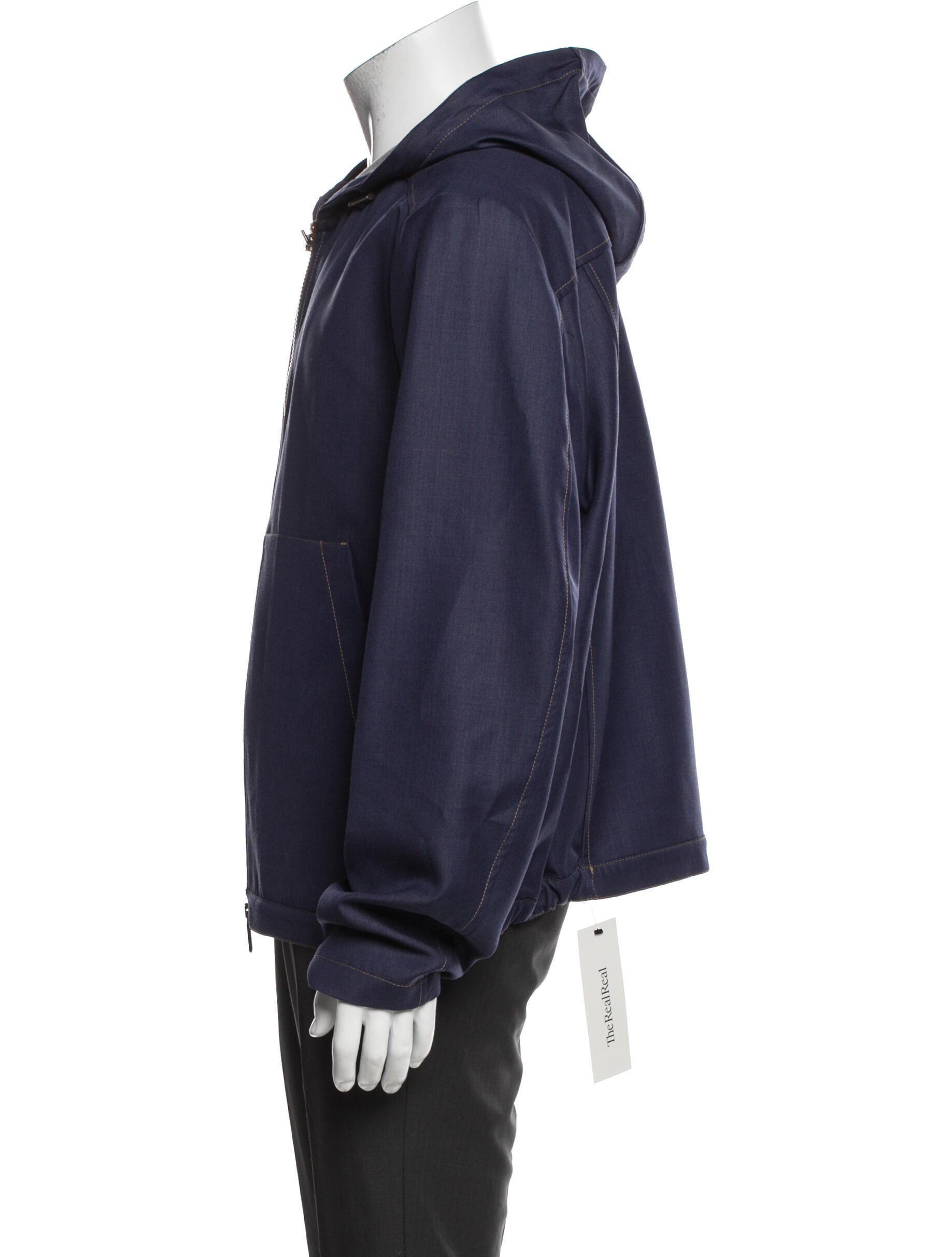 Canali Wool Windbreaker