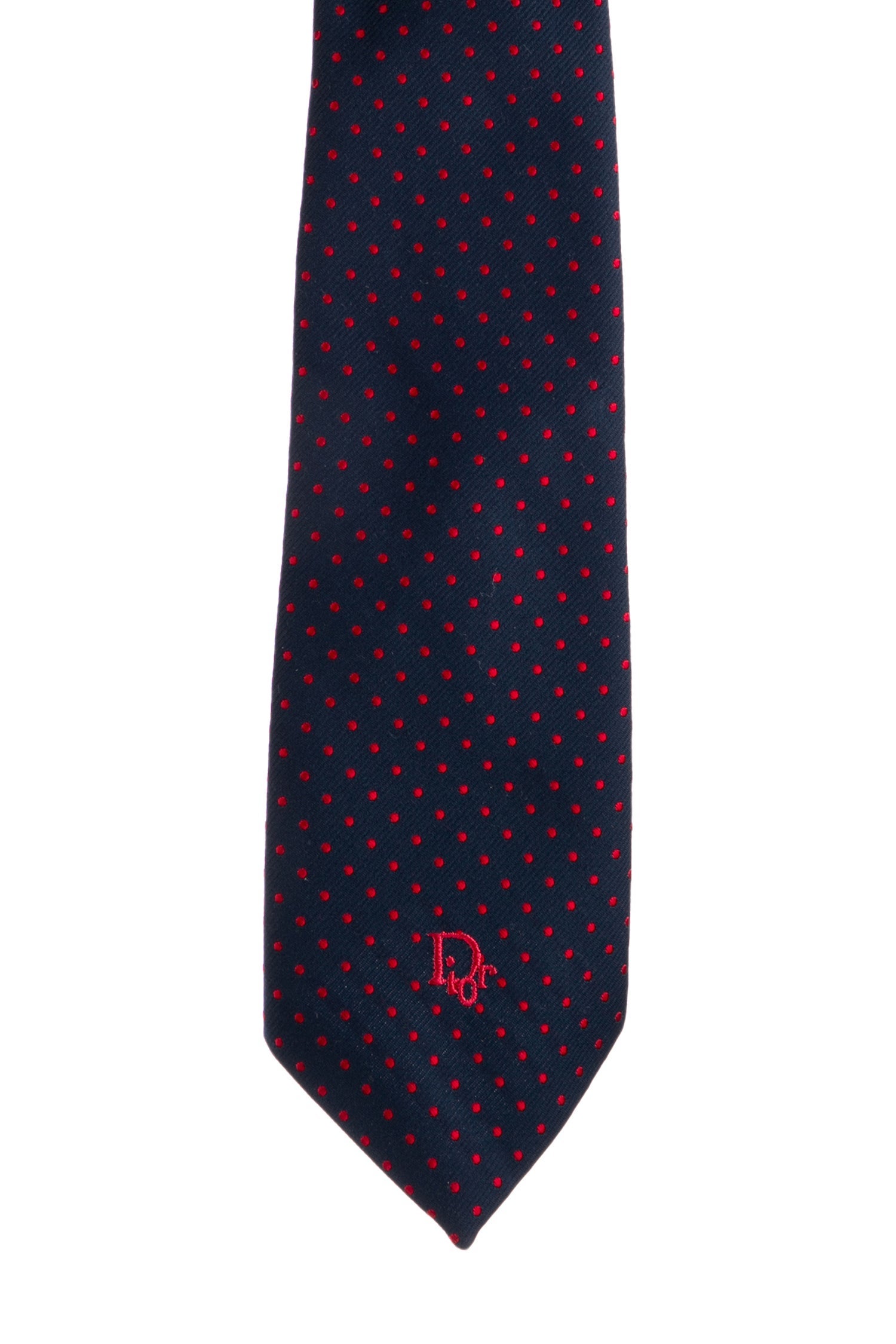 Christian Dior Silk Patterned Tie