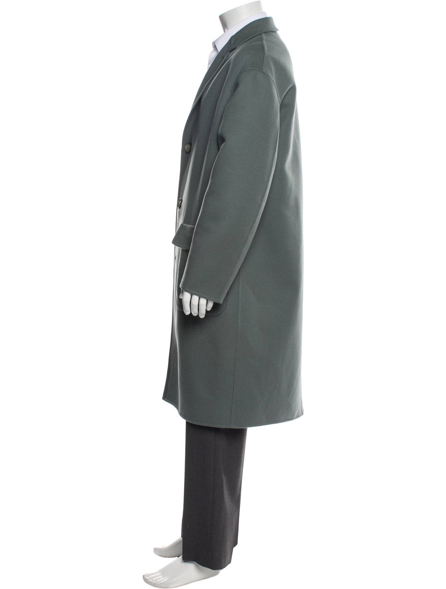 Canali Wool Overcoat