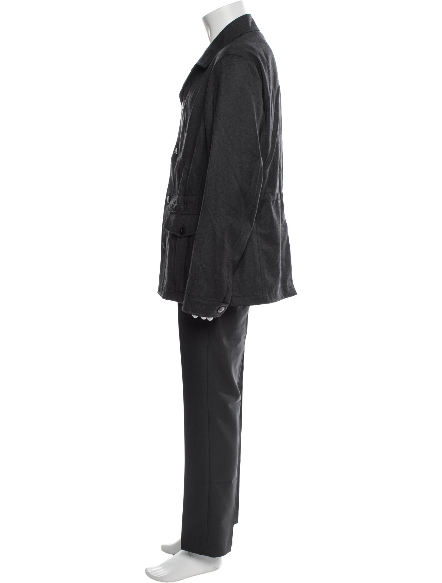 Canali Wool Overcoat