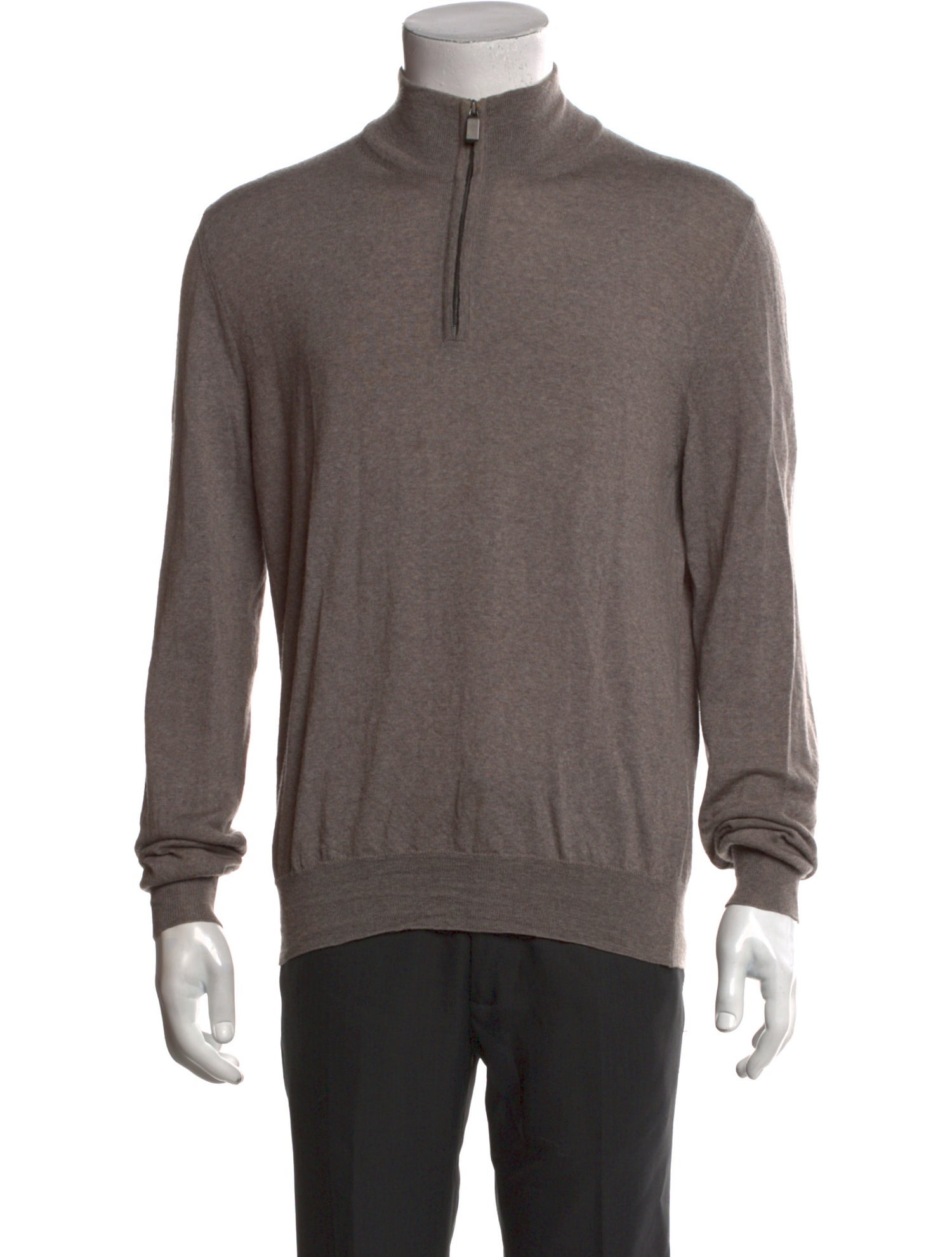 Canali Wool Turtleneck Pullover