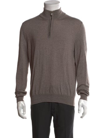 Canali Wool Turtleneck Pullover