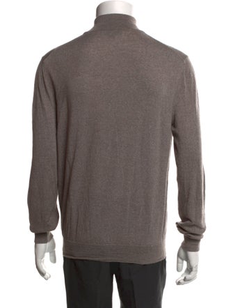 Canali Wool Turtleneck Pullover