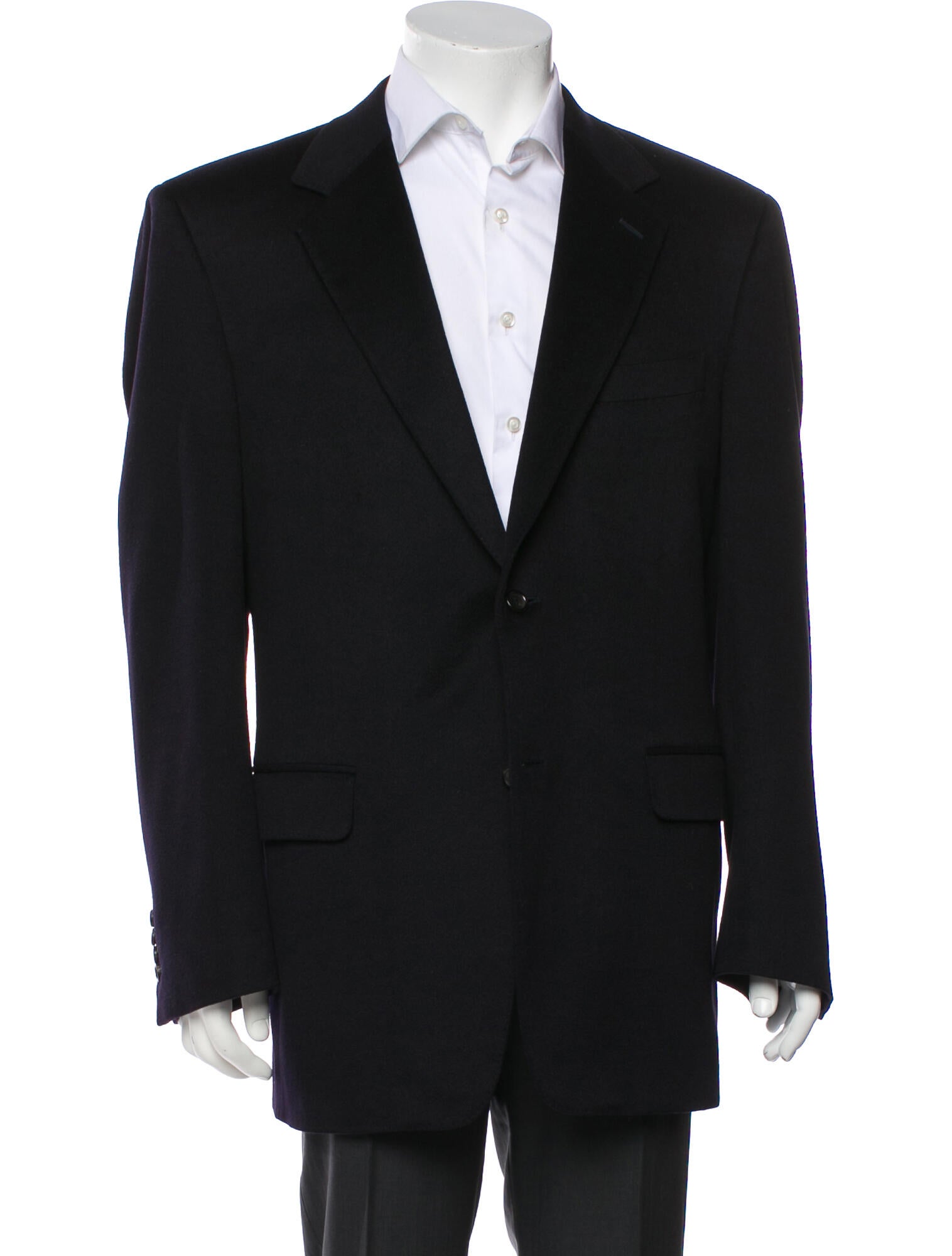 Canali Cashmere Peacoat