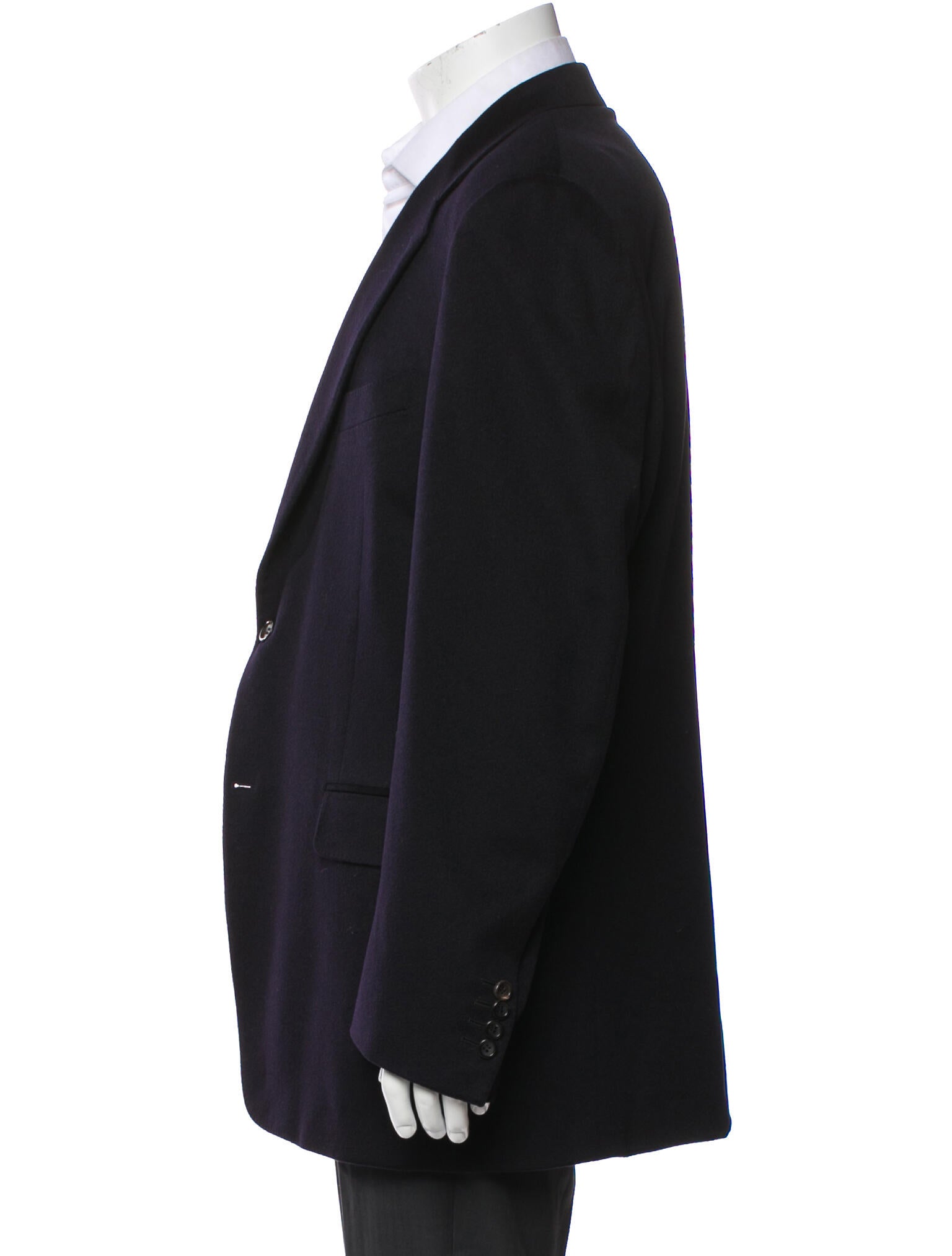Canali Cashmere Peacoat