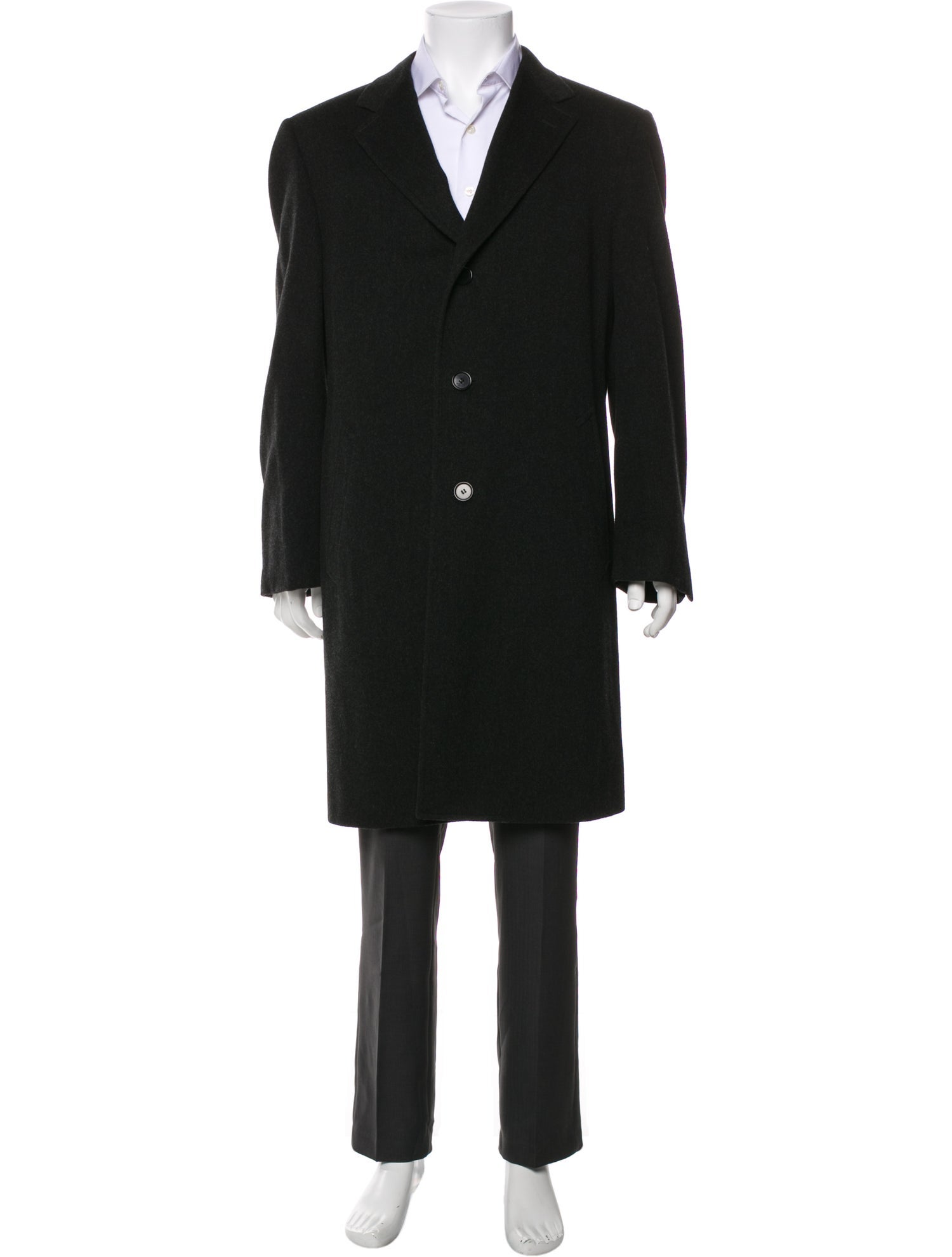 Canali Wool Overcoat