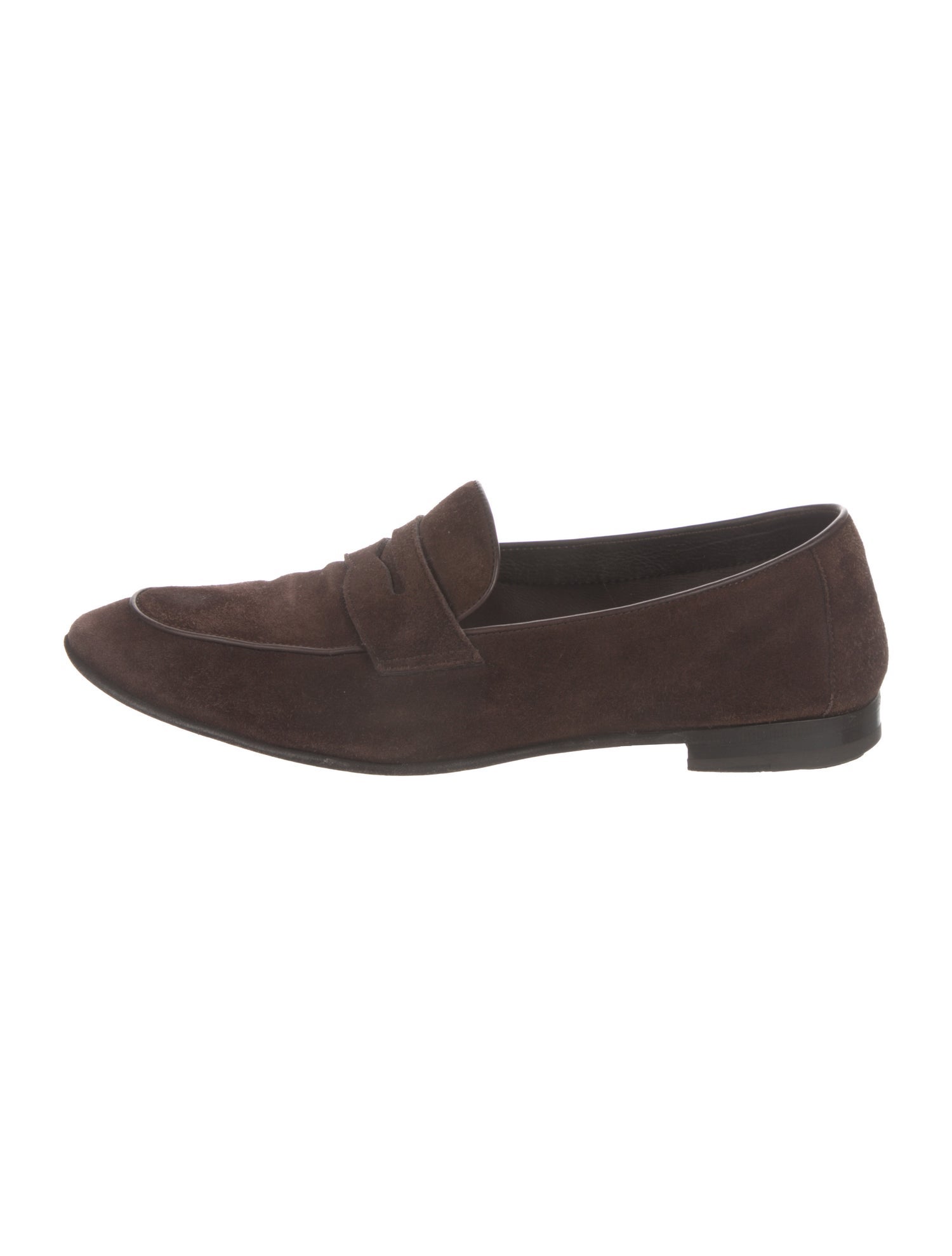 Canali Suede Dress Loafers