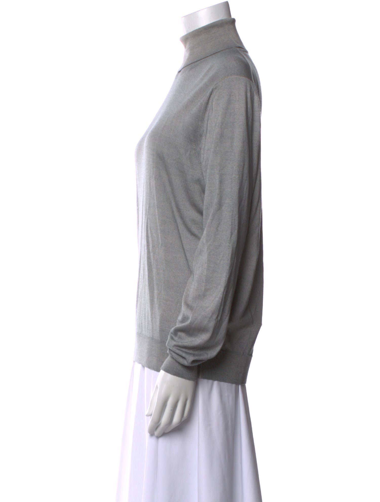 Canali Wool Turtleneck Sweatshirt