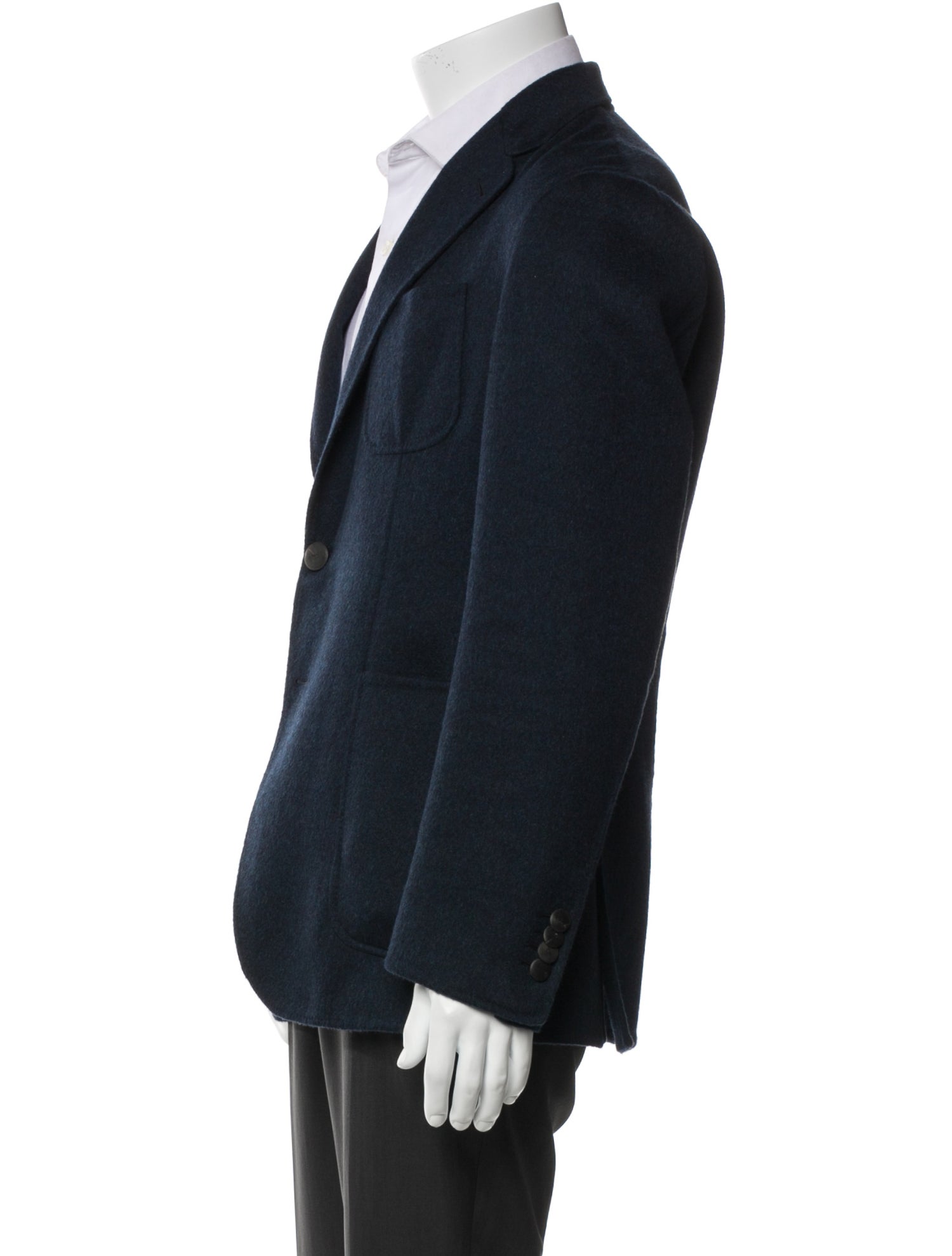 Canali Cashmere Peacoat