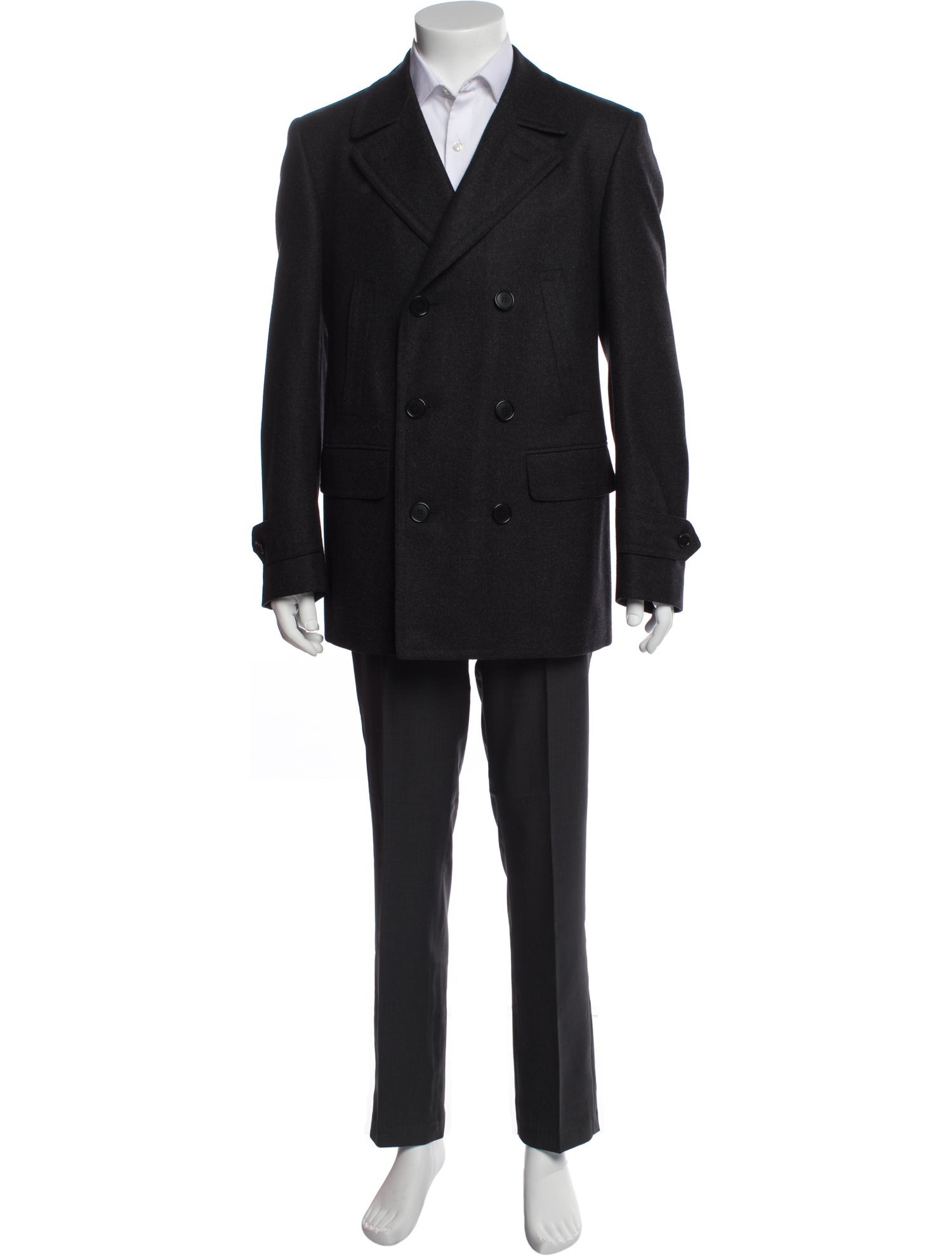 Canali Wool Overcoat