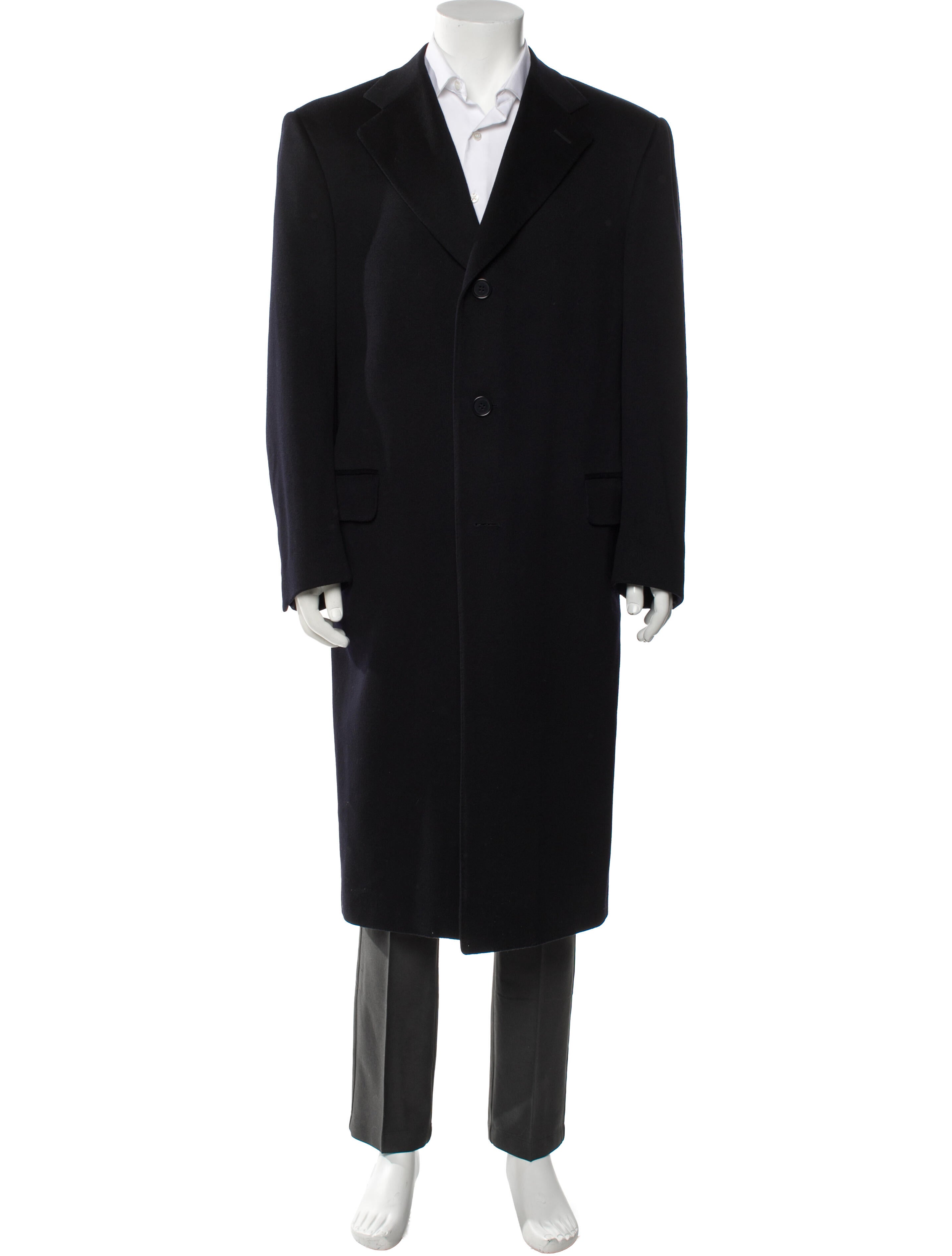 Canali Wool Overcoat