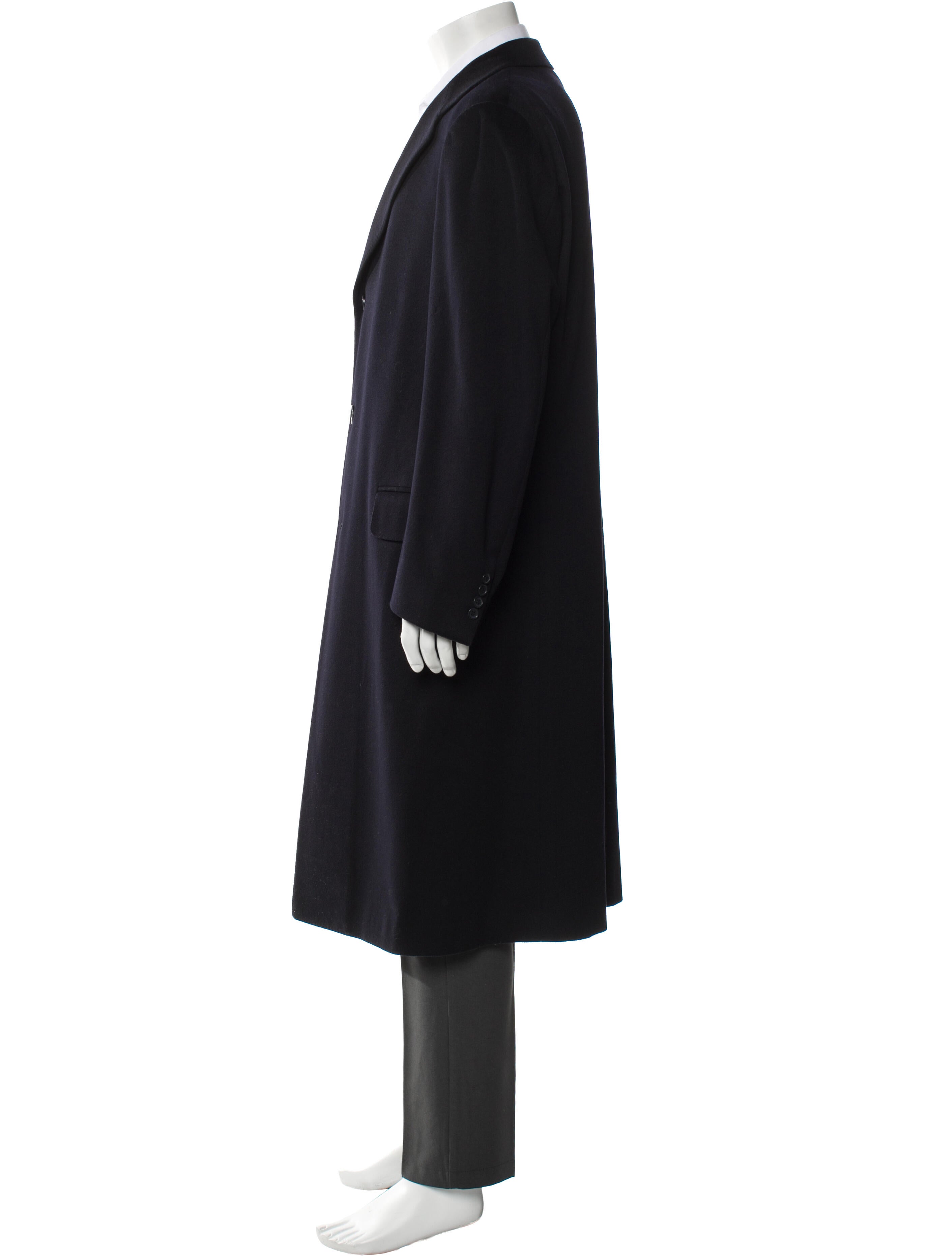 Canali Wool Overcoat