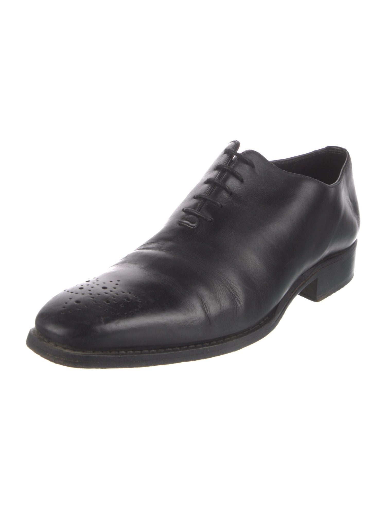 Canali Leather Oxfords