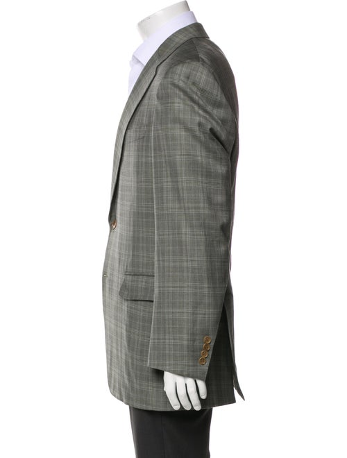 Canali Patterned Wool Blazer