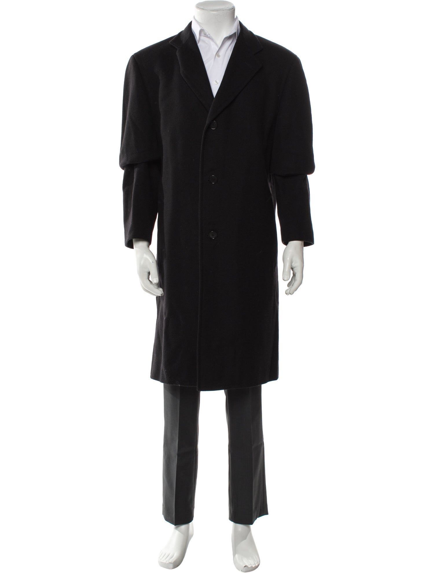 Canali Wool Overcoat