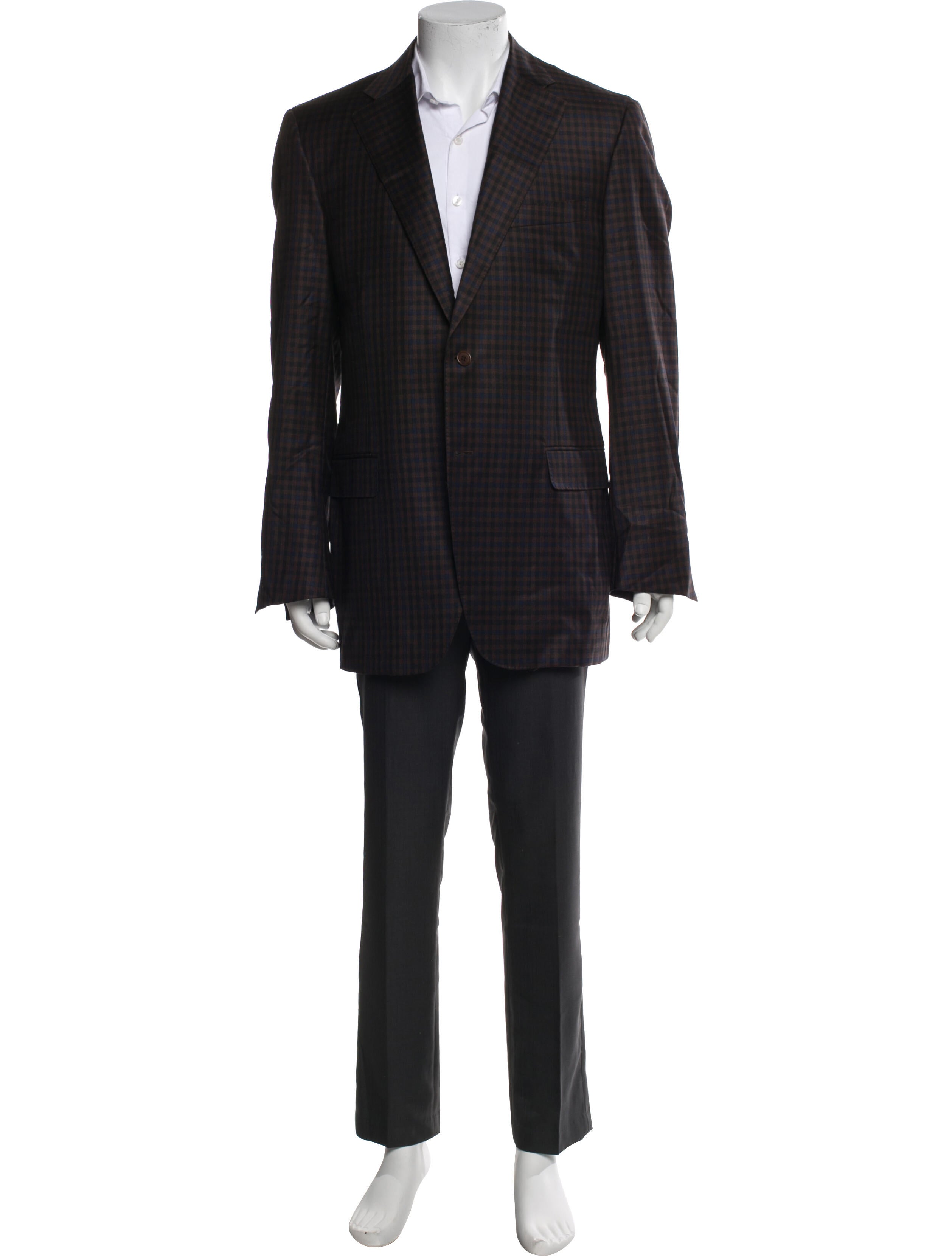 Canali Wool Overcoat