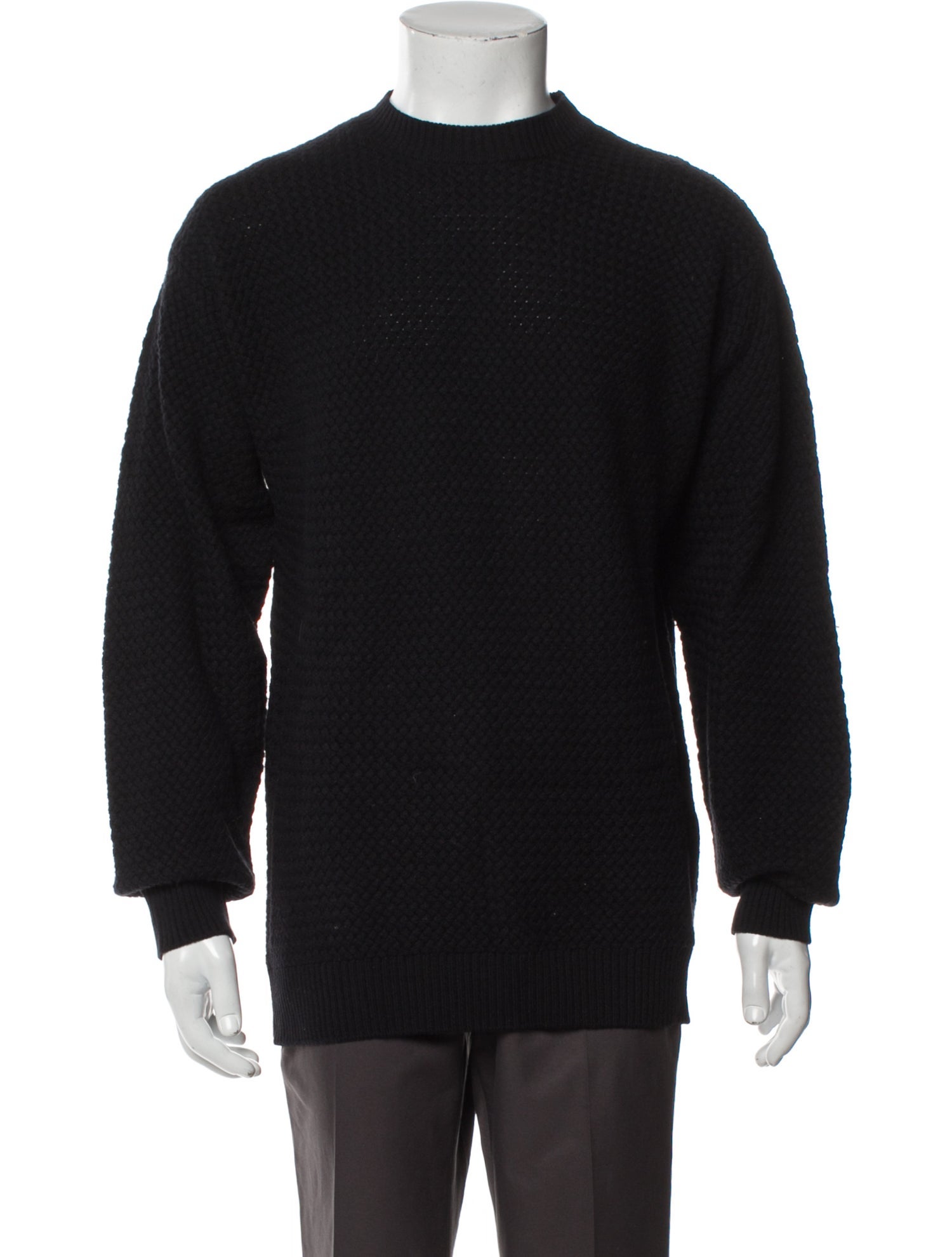 Canali Merino Wool Crew Neck Pullover