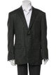 Canali Wool Tweed Pattern Utility Jacket