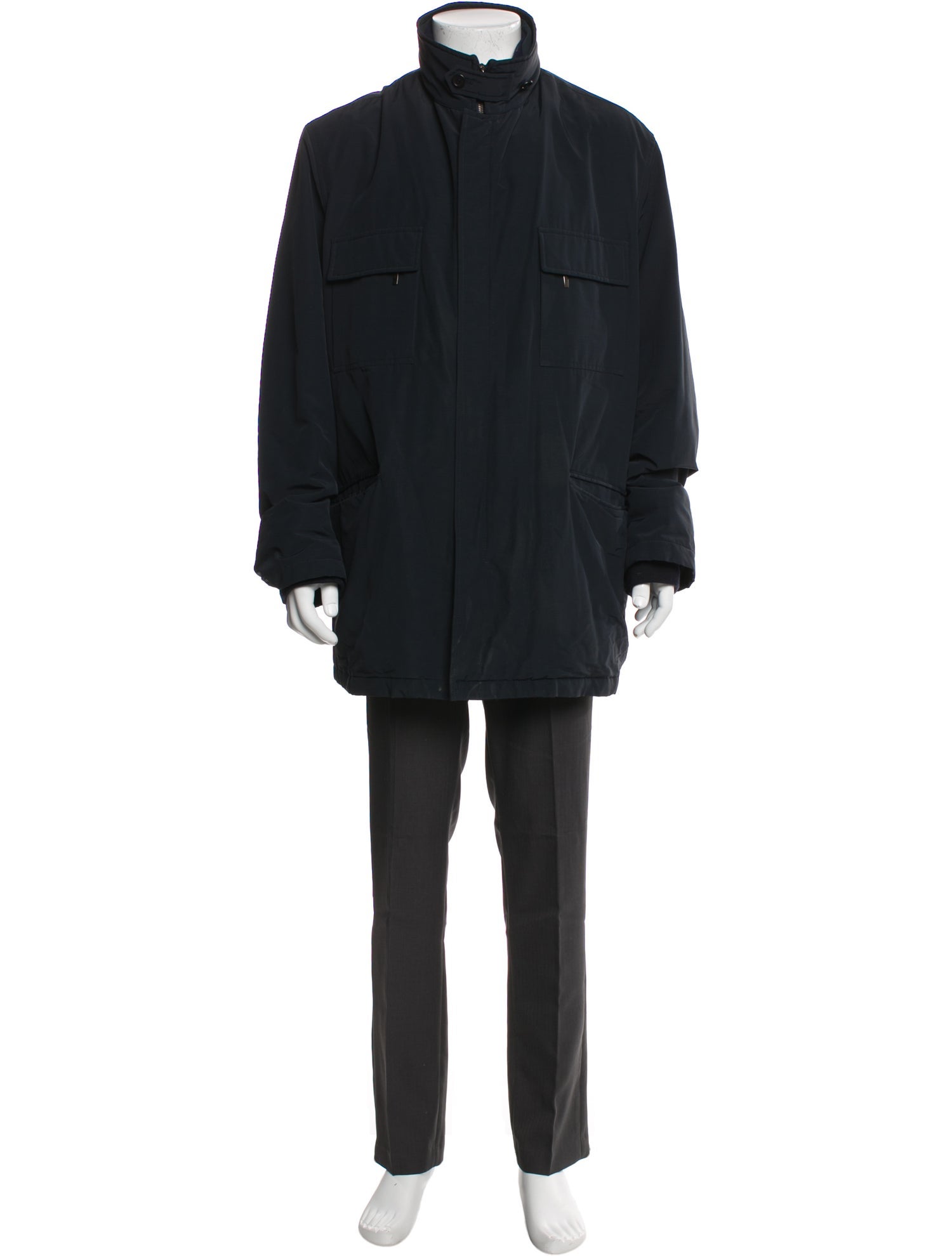 Canali Wool Parka